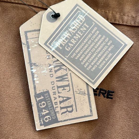 Destinations John Deere NEW Harvester Works Jacket Coat Size M Quilted Interior - Picture 6 of 11